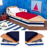 Patut copii barcuta vaporas Boat Toddler Bed KIDKRAFT Patut copii barcuta vaporas Boat Toddler Bed KIDKRAFT
